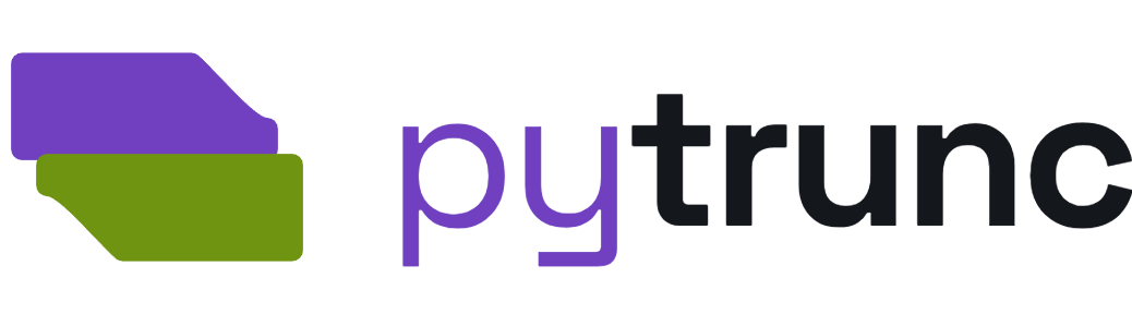 Pytrunc 1.1.0 documentation - Home